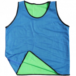 Training Hesje Reversible Blauw/Groen (10 stuks)